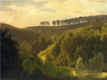 森と木立の日の出 アルバート・ビアシュタット Oil Paintings